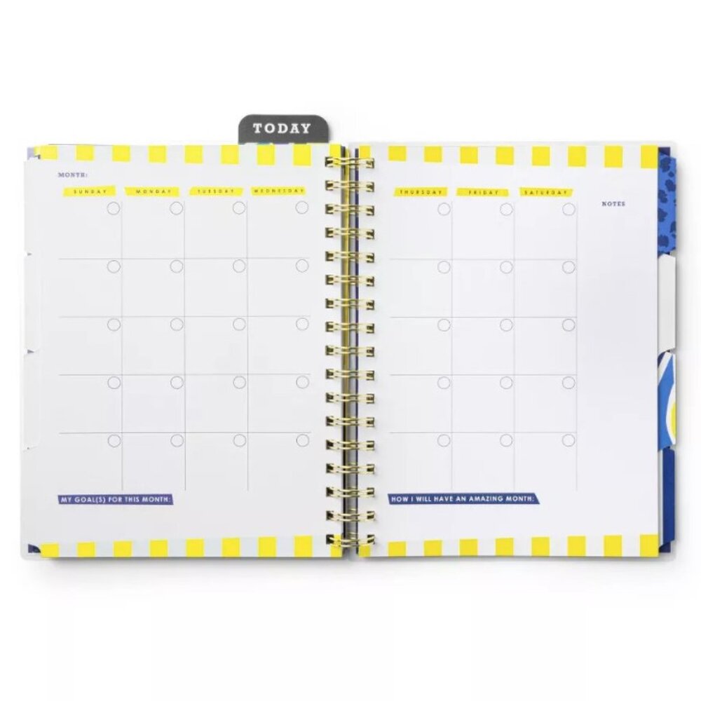 NWT Tabitha Brown 'Stay Focused' Undated Planner / Calendar - Picture 4 of 5